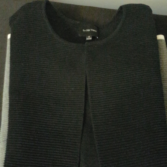 Anthropologie Gray, black, white, duster - Picture 9 of 10